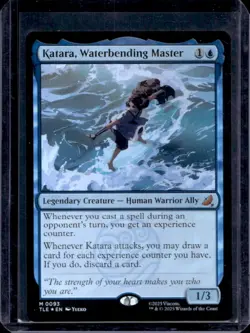 Magic The Gathering MTG The Last Airbender Katara, Water bending Master #0093 - Image 1