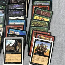 VTG Magic The Gathering MTG Huge 135+ Mixed Set Lot 1994-95-96-97-98 - Image 2
