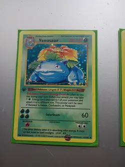 Pokemon 1999 Base Set Venusaur 1st Edition #15/102 - Image 3