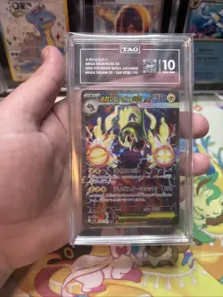 Pokemon Mega Eelektross ex SAR 235/193 MEGA Dream ex Japanese TAG 10 Gem Mint - Image 1