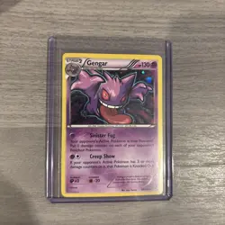 2016 Pokemon TCG XY Breakthrough Gengar Rare Holo Card #60/162 - Image 1