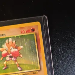 Pokemon Hitmonchan Base Set Holo Rare 7/102 1999 English Card - Image 4
