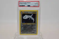 2000 Pokemon Neo Genesis Steelix Holo PSA 6 - Image 1