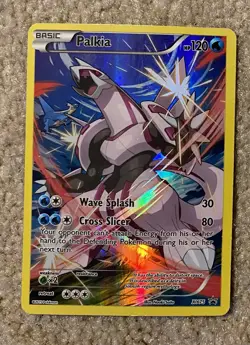 Pokemon TCG Palkia Full Art Promo XY75 Lightly Played Free Shipping - Image 1