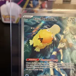 Misty's Psyduck Illustration Rare Pokemon Destined Rivals (DRI) #193 - Image 3