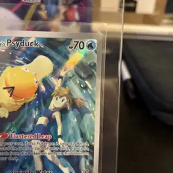 Misty's Psyduck Illustration Rare Pokemon Destined Rivals (DRI) #193 - Image 4