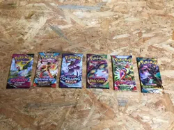 Pokemon 6 Booster Bundle Various Sets Sword & Shield, Scarlet & Violet - Image 1