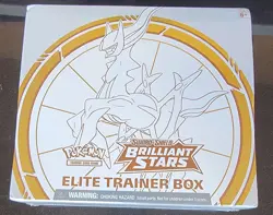 Sword & Shield - Brilliant Stars Elite Trainer Box ETB - Sealed New Pokemon - Image 1