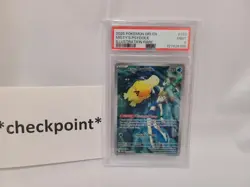 2025 Pokemon S&V Destined Rivals Misty's Psyduck ILLUSTRATION RARE 193/182 PSA 9 - Image 1