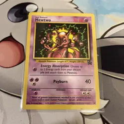 Mewtwo WOTC Promo #14 Black Star Promo Pokemon TCG MP - Image 3