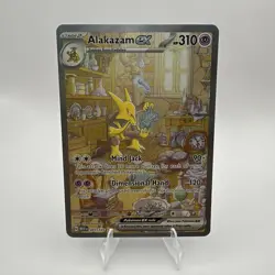 Alakazam ex 201/165 Scarlet & Violet 151 SIR Pokemon TCG Mint GRADING PLAY - Image 1