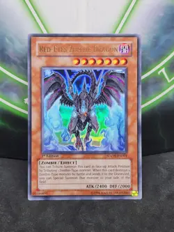Yugioh Red-Eyes Zombie Dragon SDZW-EN001 Ultra Rare 1st Edition NM - Image 1