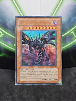 Yugioh Red-Eyes Darkness Dragon SD1-EN001 Ultra Rare MP - Image 1