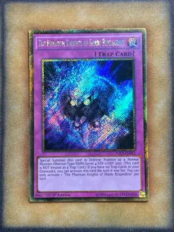 Yugioh The Phantom Knights of Shade Brigandine PGL3-EN015 Gold Secret 1st Ed LP - Image 1