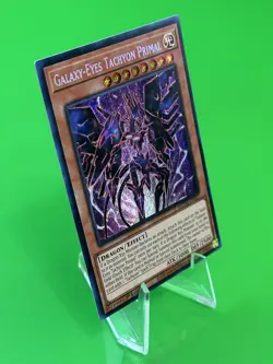 Yu-Gi-Oh Maze Of The Master Galaxy-Eyes Tachyon Primal Secret Rare MZTM-EN011 NM - Image 2