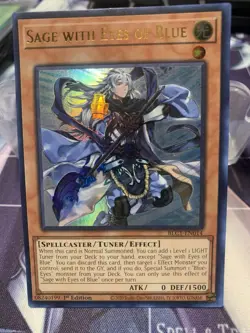 Sage with Eyes of Blue BLC1-EN014 Battles of Legend: Chapter 1 1st Edition - Image 1