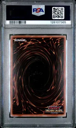 2023 YU-GI-OH! OVER RUSH RARE #JP037 RED REBOOT ENHANCED BOOST DRAGON PSA 10 - Image 2