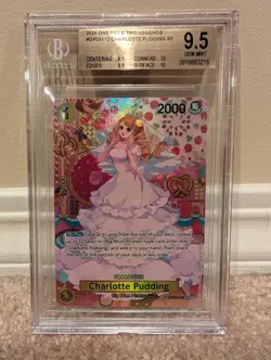 Charlotte Pudding OP03-112 SP - 2024 One Piece Two Legends OP-08 - BGS 9.5 - Image 1