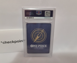 2025 ONE PIECE OP10 ROYAL BLOOD TREASURE RARE #052 PORTGAS D. ACE PSA 10 GEM MT - Image 4