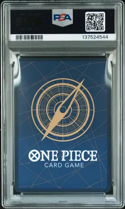 2025 ONE PIECE OP11-A FIST OF DIVINE SPEED SPECIAL ALTERNATE ART SHANKS PSA 10 - Image 2