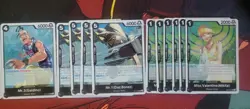 One Piece - OP14 The Azure Sea's Seven x11 Holo Rare (BLACK) Lot English - Image 1