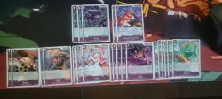 One Piece - OP14 The Azure Sea's Seven x23 Holo Rare (PURPLE) Lot English - Image 1