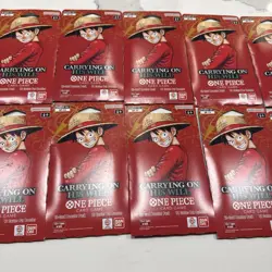 One Piece TCG: Carrying On His Will Sleeved Booster OP-13 English (LOT OF 18) - Image 3