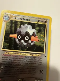 Pokemon TCG Vintage Forretress Neo Discovery Holo Rare Card 2/75 - Image 4