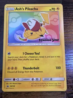 Pikachu Lot SM108, SM234, HGSS03 Black Star Promo Pokemon Cards. Free Shipping! - Image 4