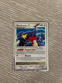 Pokemon Garchomp LV. X Holo Card 97/100 Majestic Dawn (2008) Ultra Rare - Image 1