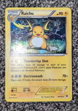 Pokemon TCG Breakthrough Lot of 32 Cards | Includes Raichu #49 & Glalie EX #34 - Image 4