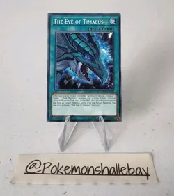 The Eye of Timaeus LEDD-ENA21 *NM* 1st Edition Common Yugioh Card - Image 1