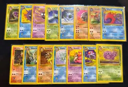 Pokemon Cards - The COMPLETE Fossil Set - WOTC - All 62 or 62 Included! - Image 3