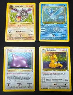 Pokemon Cards - The COMPLETE Fossil Set - WOTC - All 62 or 62 Included! - Image 5