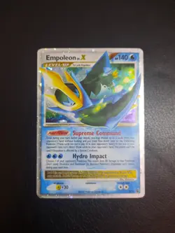 Empoleon LV.X DP Black Star Promotional DP11 Holo Promo Pokemon TCG Card - Image 1