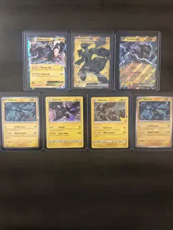 Pokemon 7 Zekrom Card Lot! - Image 1