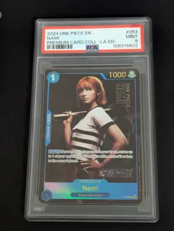 One Piece Nami P-053 Live Action Premium Card Collection PSA 9 - Image 1