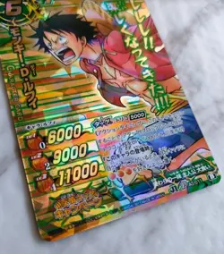 ONE PIECE Card Game Monkey D. Luffy JI P AS-011 B Japanese BANDAI 2013 Promo - Image 2