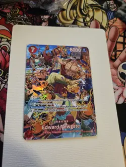Edward Newgate SR ST15-002 SP ONE PIECE Card Royal Blood English Near Mint/Mint - Image 1