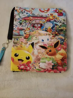 900 Cards Top Loader Binder with 9-Pocket For Pokemon Cards,156 Cards In - Image 1