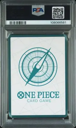 2024 One Piece OP08 Don!! Card Alternate Art PSA 9 MINT - Image 2