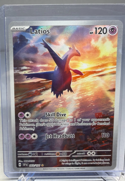 Latios Illustration RARE Holo Card 203/191 Pokemon TCG Surging Sparks - Image 1