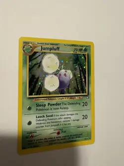 Pokemon TCG Jumpluff Holo Rare Card 7/111 Neo Genesis Set Vintage - Image 3
