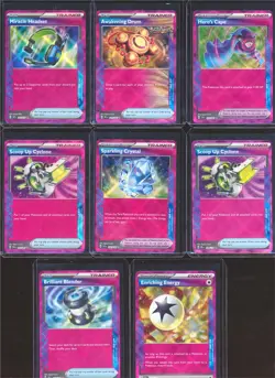 LOT x8 Pokemon Scarlet Violet Ace Spec Cards PL1 - Image 1