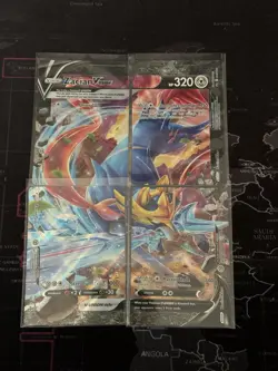 Zacian V-UNION [Set of 4] SWSH: Sword & Shield Promo Cards Holo - Image 1