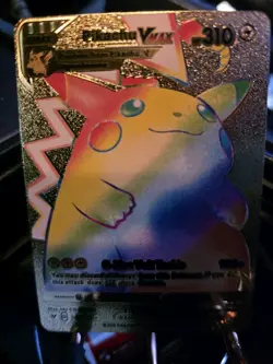 Pikachu Vmax Gigantamax Gold Foil Display Card 044/185 M/NM - Image 2