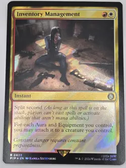 Inventory Management (PIP#633) Surge Foil NM - MtG Magic the Gathering - Image 1