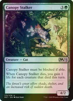 MTG Canopy Stalker Foil ** Core Set 2021 ** English (NM) - Image 1