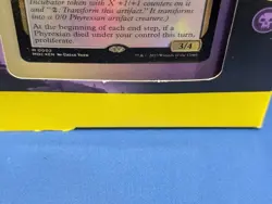 MTG March of The Machine Commander Deck Growing Threat Plus CM set booster pack - Image 5