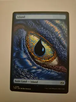 1x MTG Island Dragon Eye Land Tarkir: Dragonstorm (0288) NM x1 - Image 1